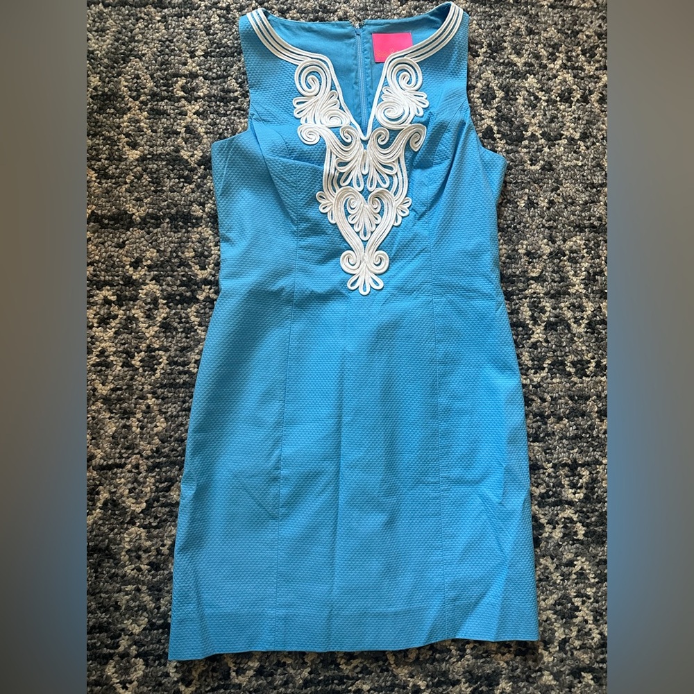 NWT Lilly Pulitzer Vibrant Blue Dress